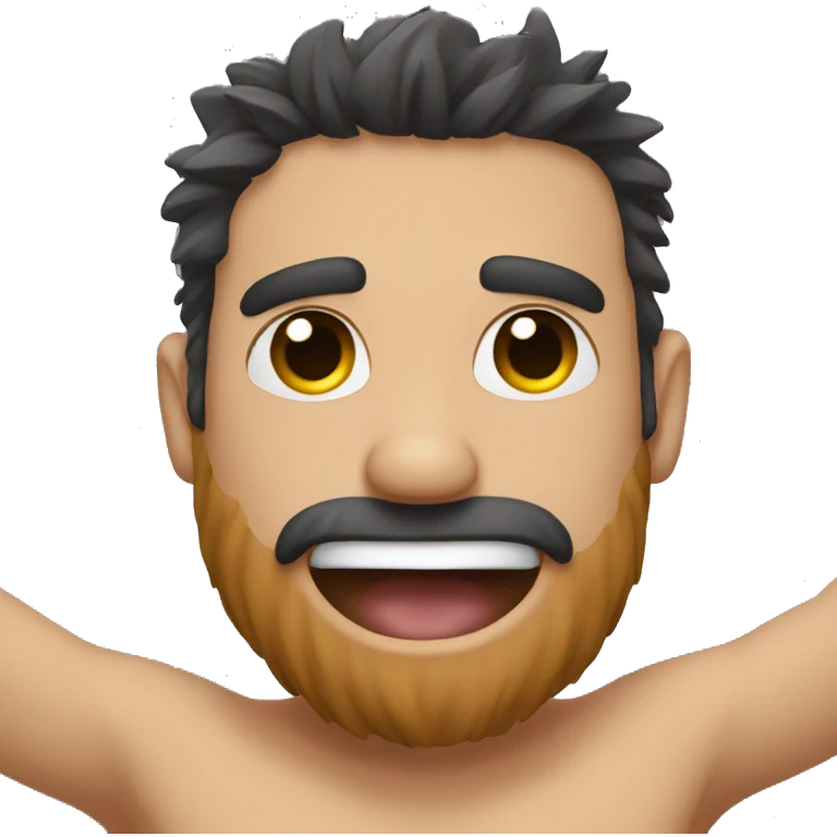 Hairy armpit emoji