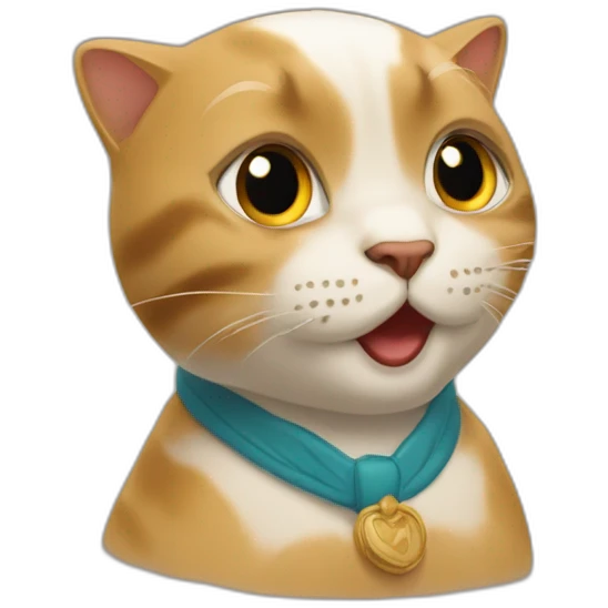Chat qui fait un doigt d'honneur emoji