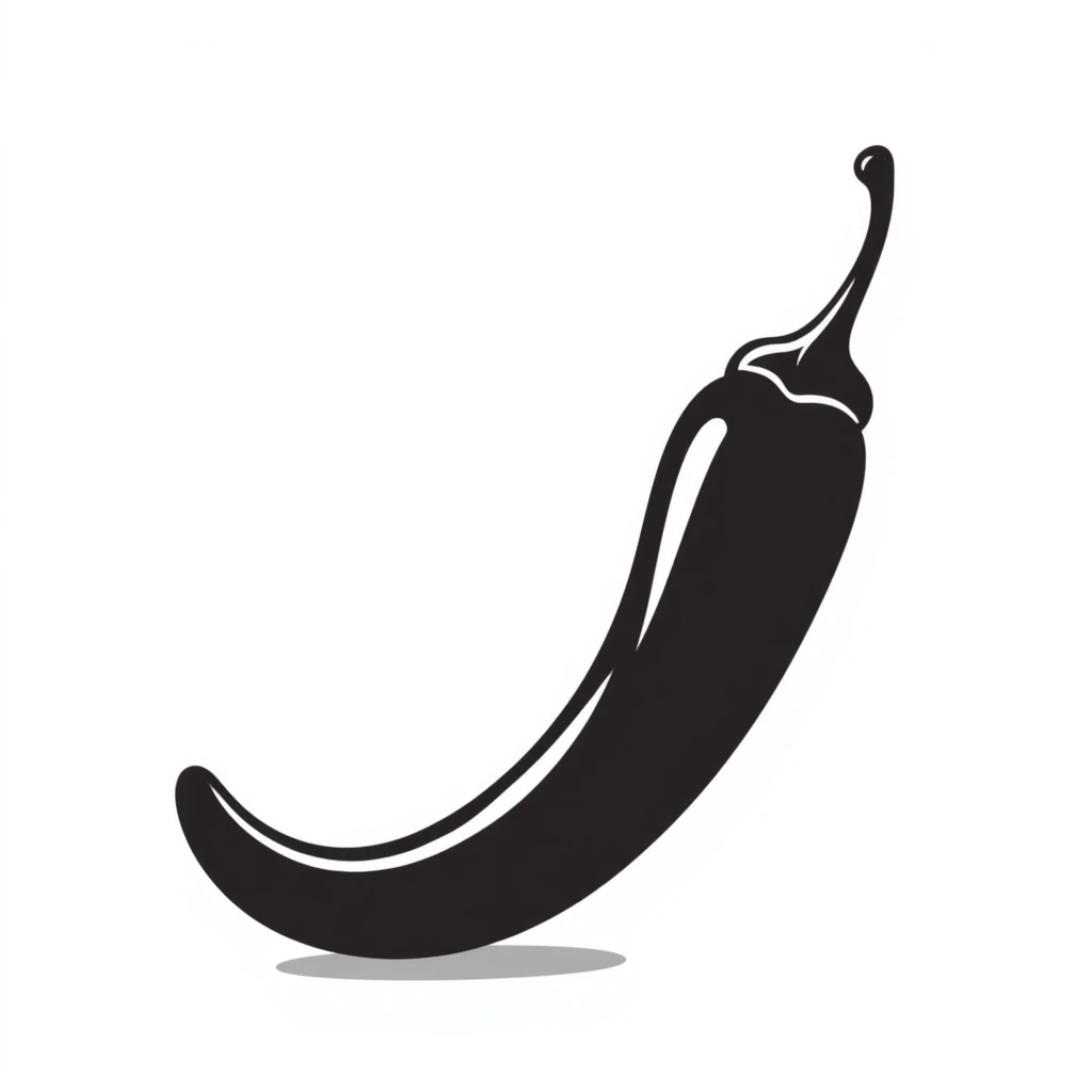 spicy chili pepper, vibrant, expressive emoji