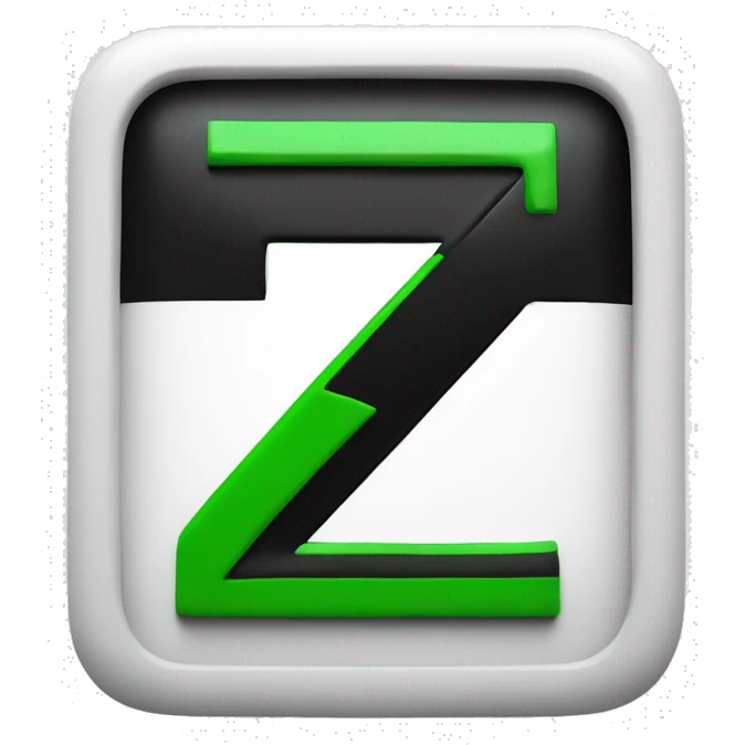 Black number 7 incased inside a white Capital D with a small green x next to it emoji