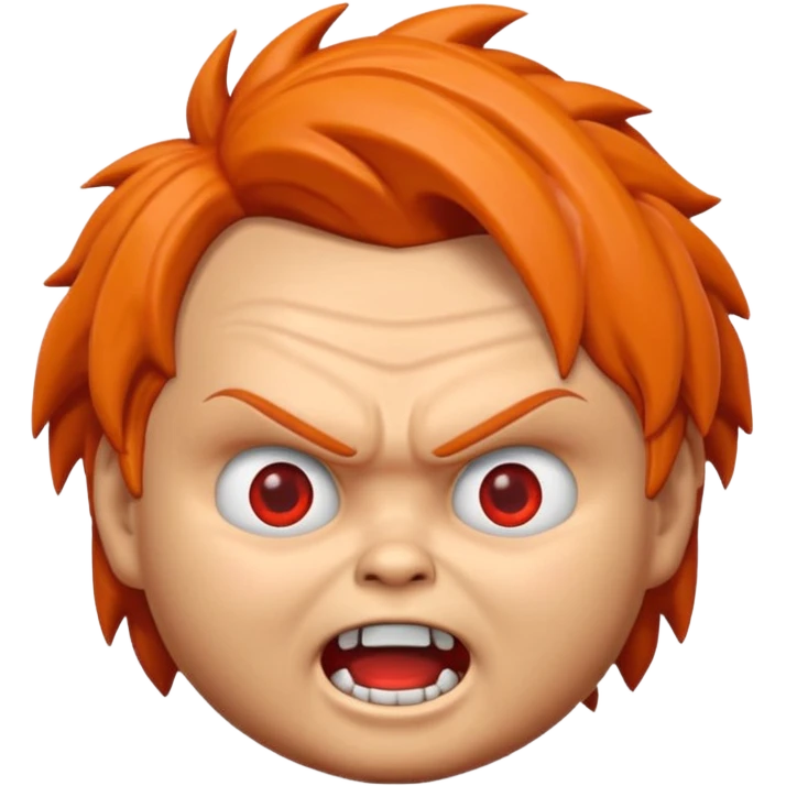 Un emojin de chuky emoji