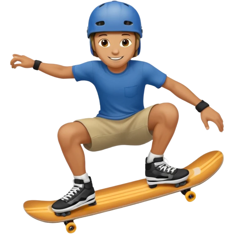 Skateboarder emoji