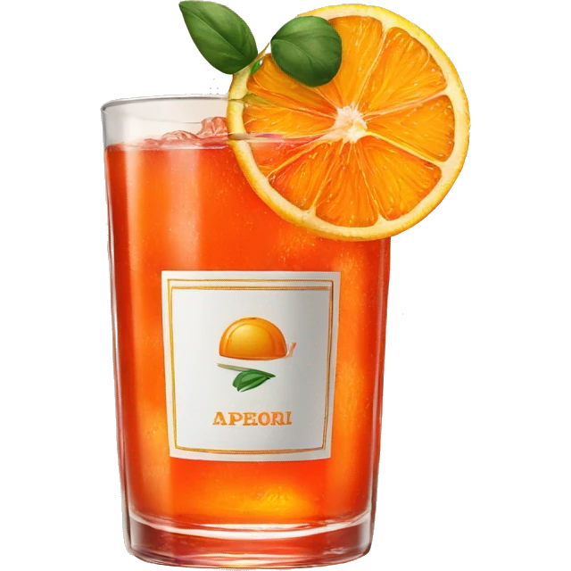 aperol spritz emoji