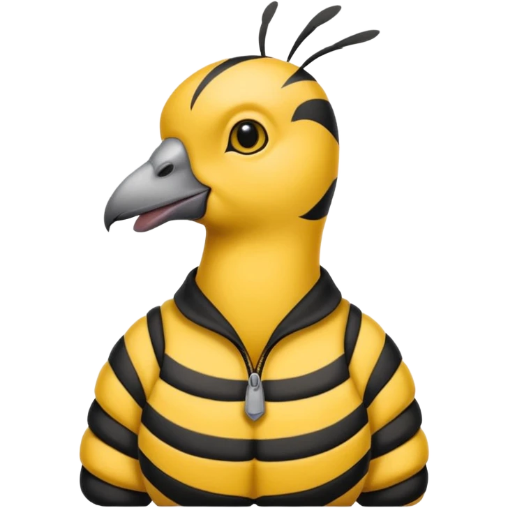 yellowjackets holding a pigeon emoji