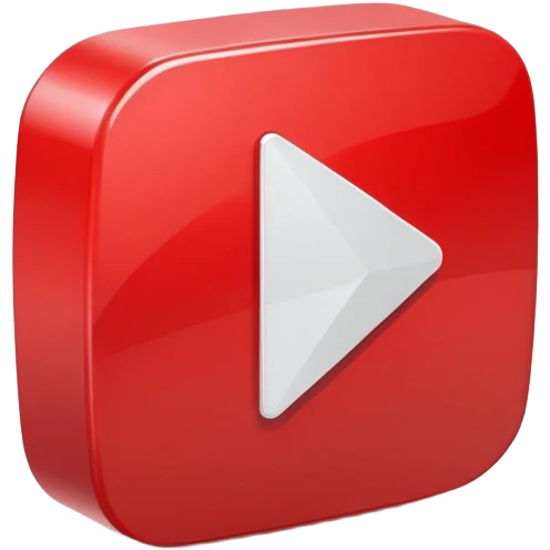 YouTube play button emoji