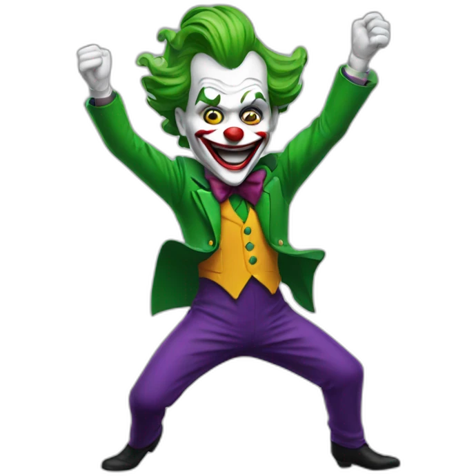 joker dancing emoji