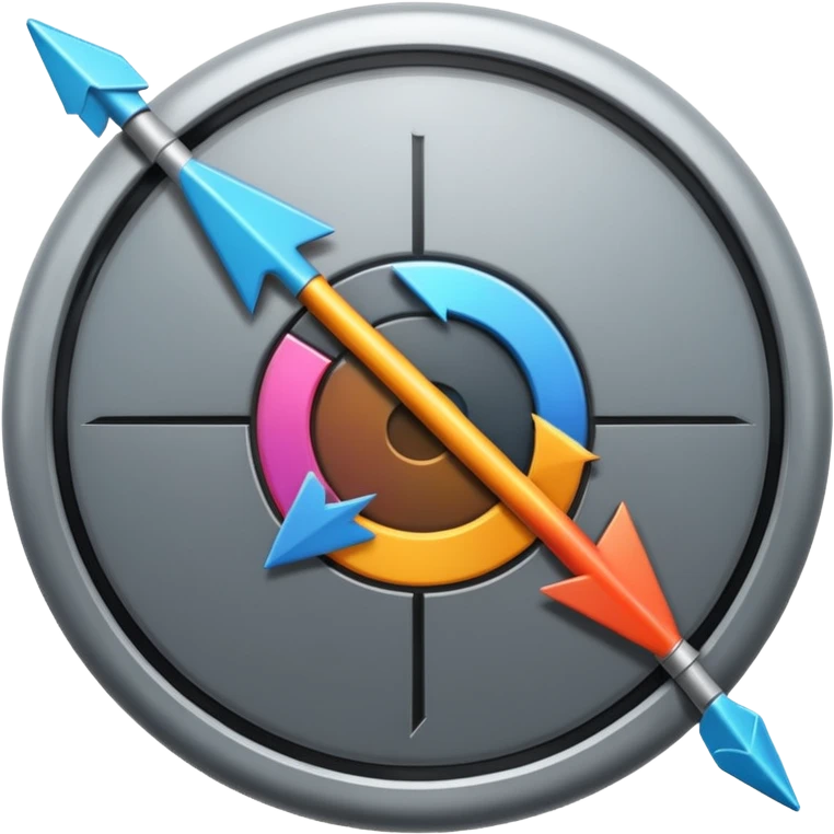 mac os icon rotation retro, gray 80s, arrows emoji