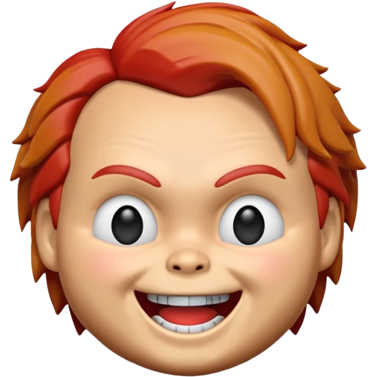 Un emojin de chuky emoji
