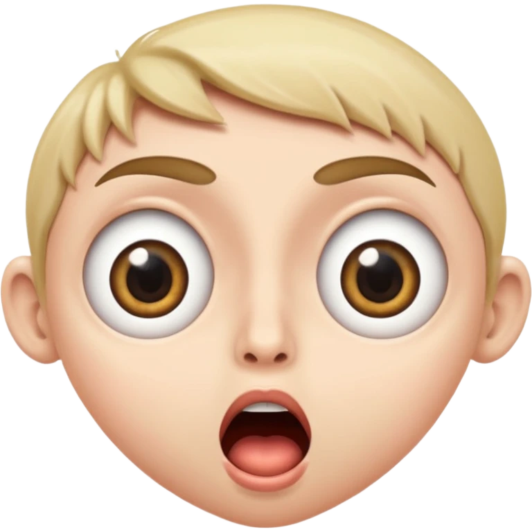 dos caras de sorprendido 

 emoji