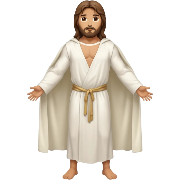 fullbody jesus christ jacked, sleeveless emoji
