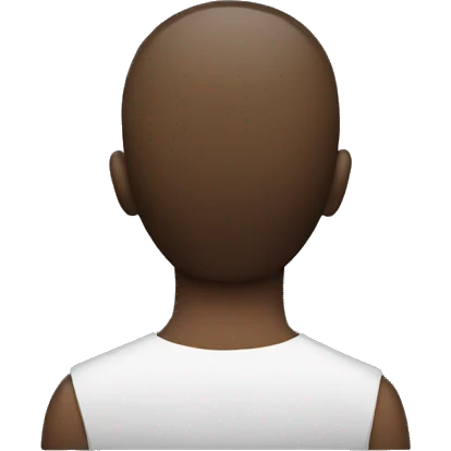 man from the back emoji