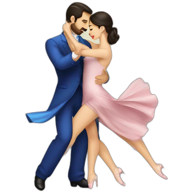 Argentine tango dancers emoji