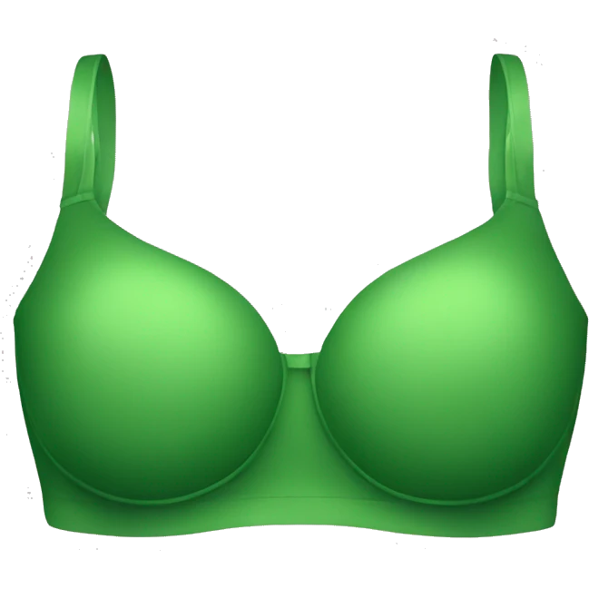 green bra emoji