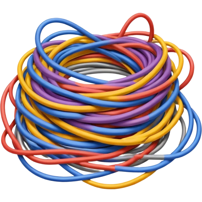 Tangled Cables emoji