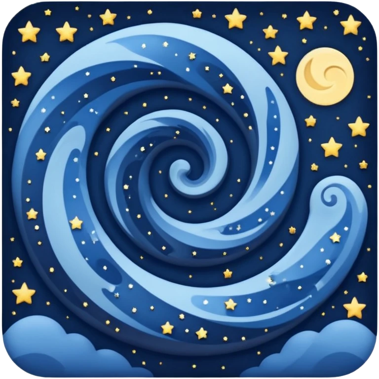 Starry night emoji