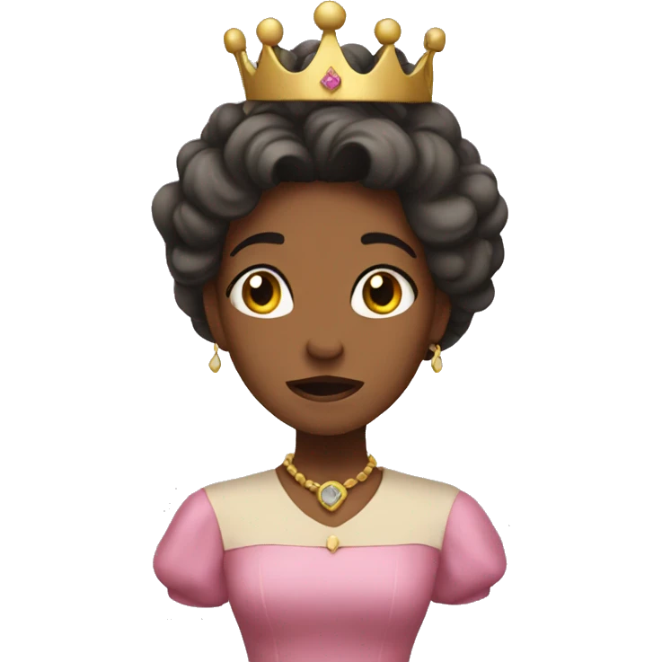 overwhelmed princess  emoji