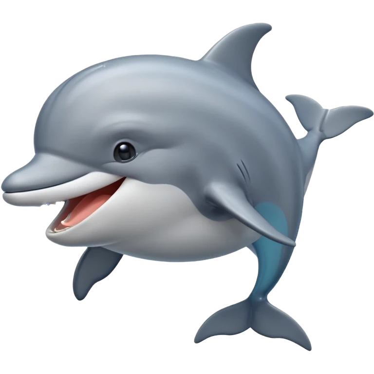laughing dolphin emoji