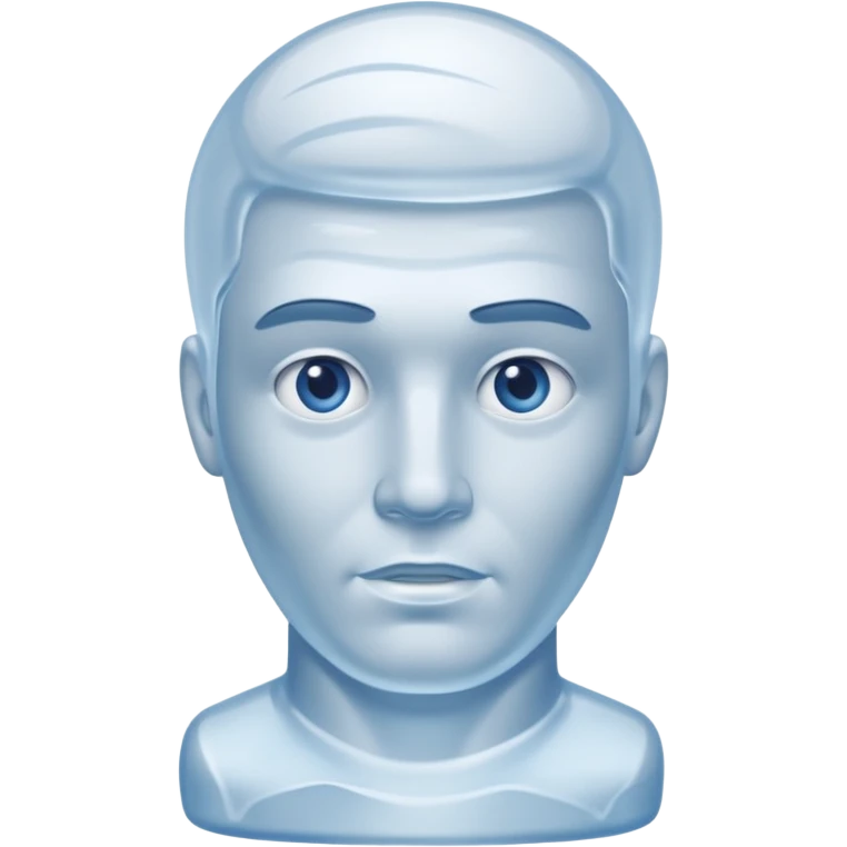 ice Sculpture man emoji