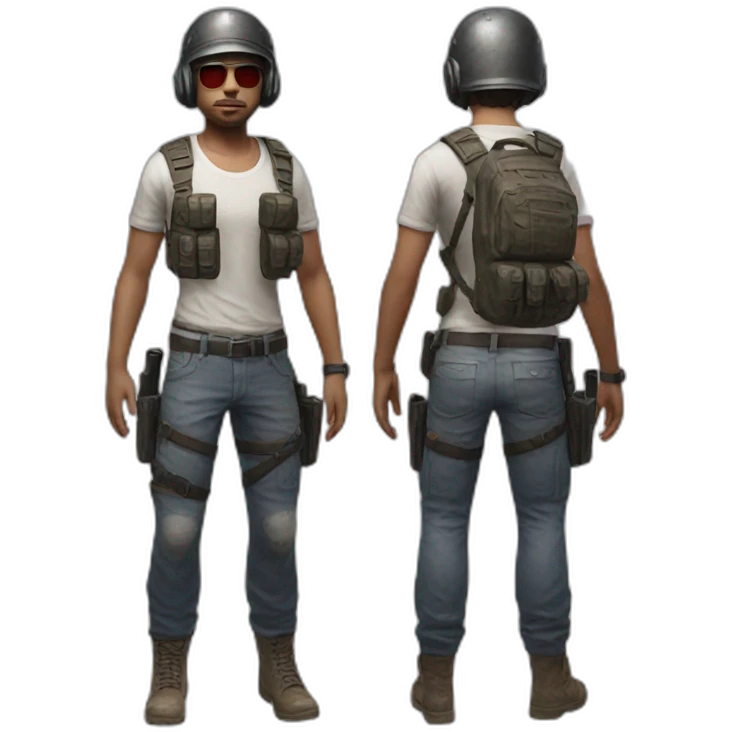Pubg full body emoji