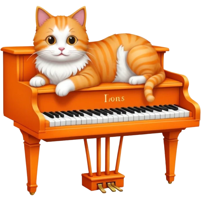 #catsonapiano emoji