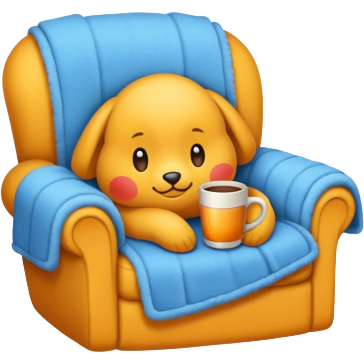 Cozy coloring  emoji
