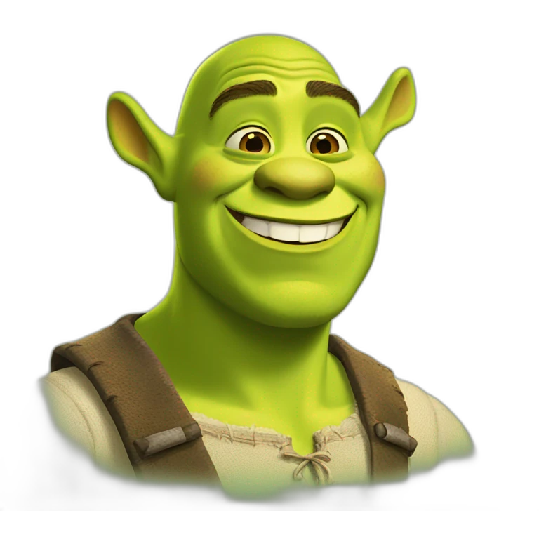 happy shrek emoji