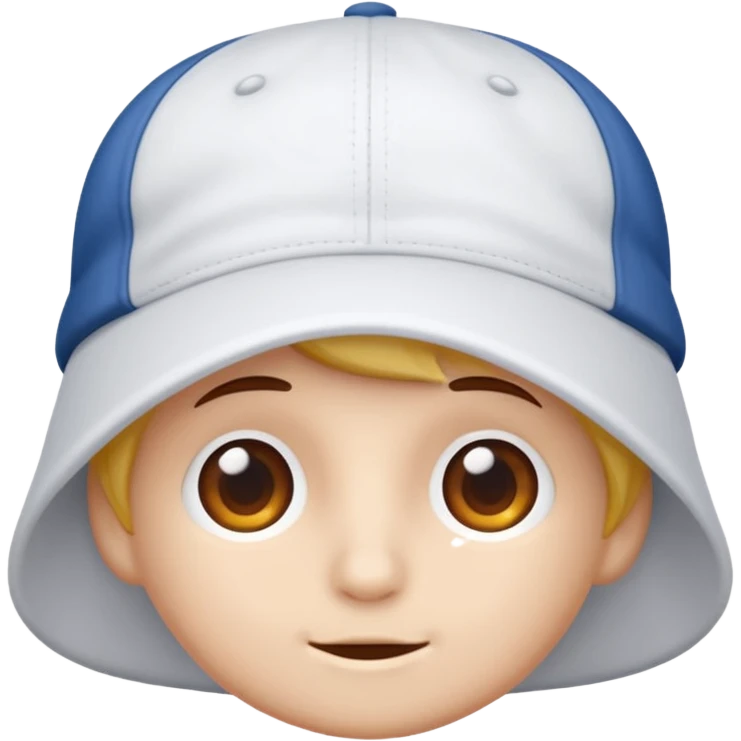 White cap  emoji