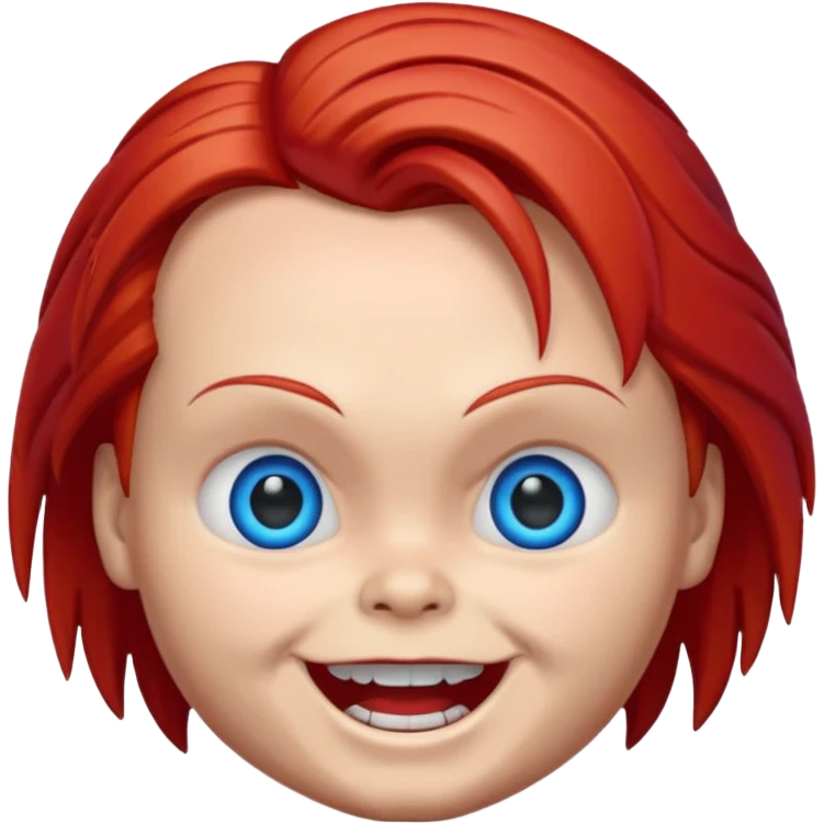 Un emojin de chuky emoji
