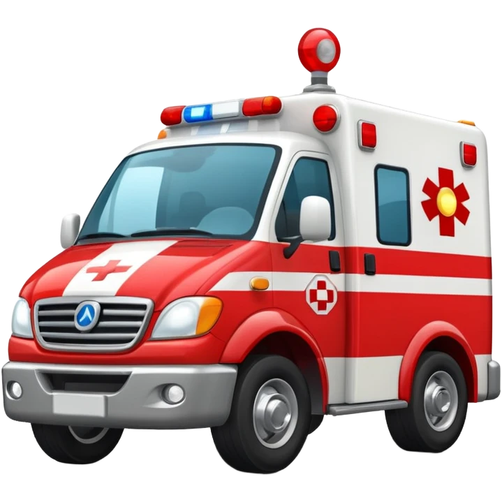 AMBULANCE  siren  emoji