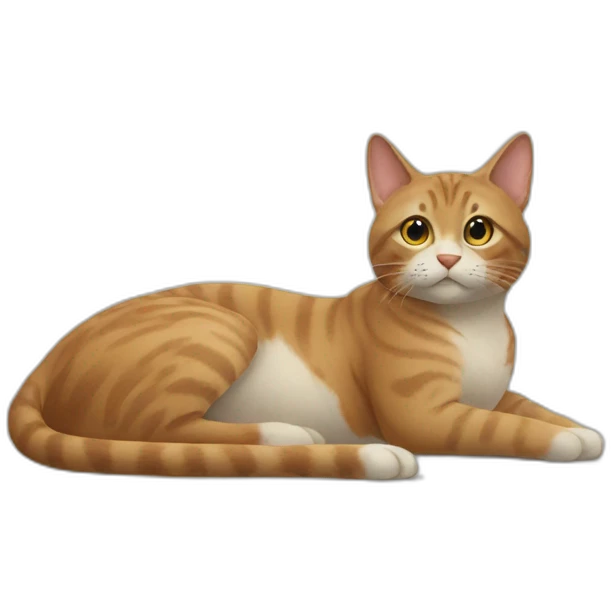 cat waiting emoji