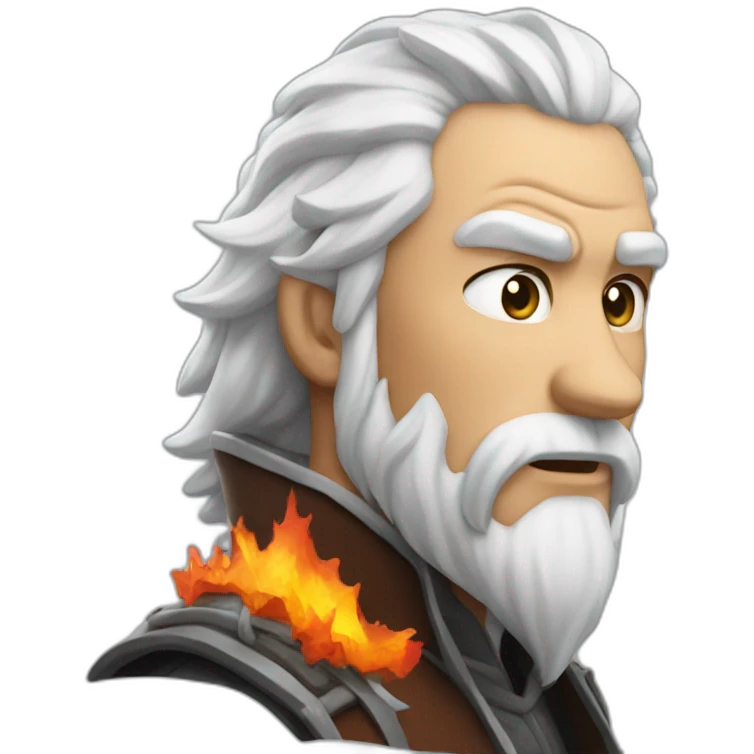 Ice and fire  emoji