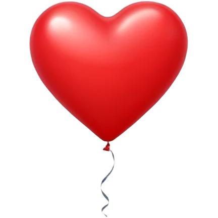 I love you balloons emoji
