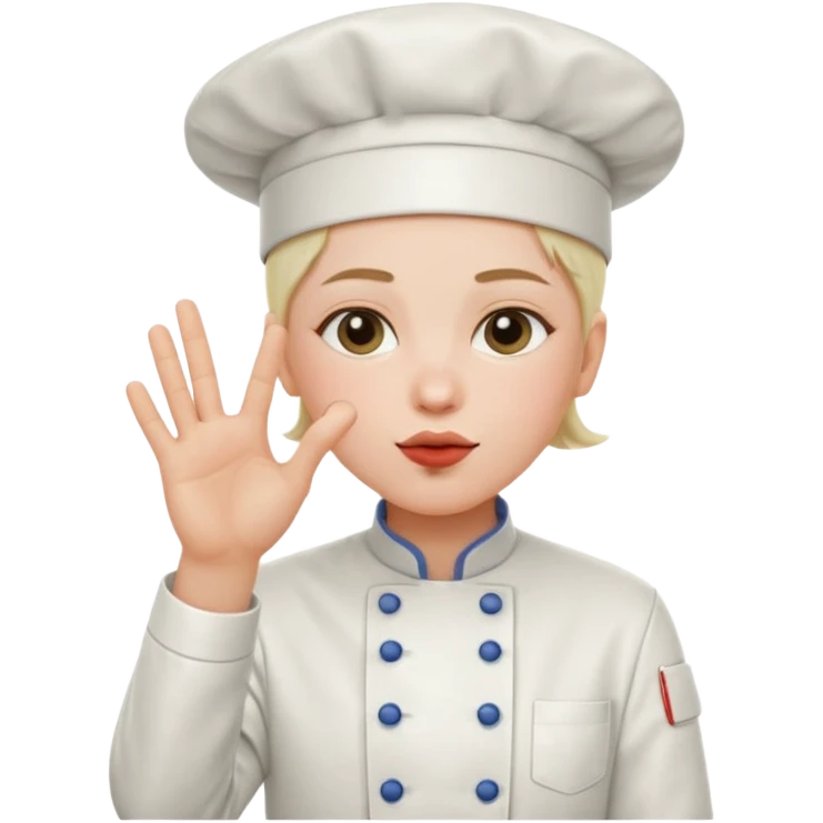 A chef’s kiss emoji