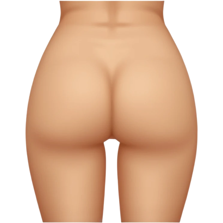 Женская голая жопа emoji