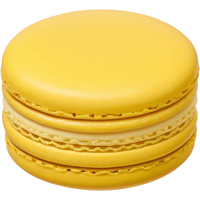 macaron jaune emoji