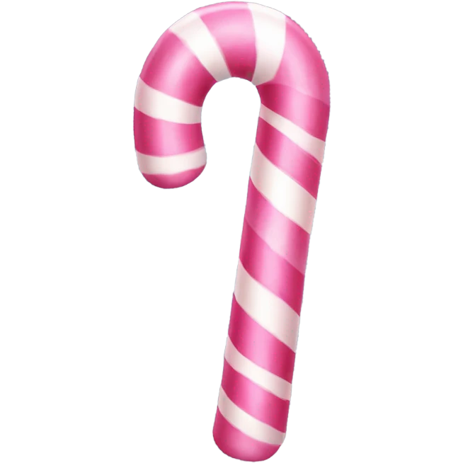 pink candy cane  emoji