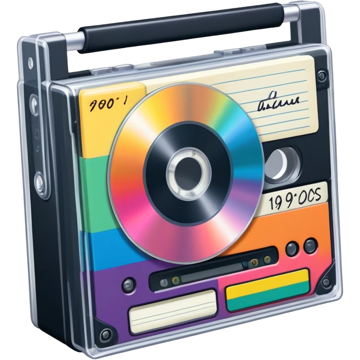 1990’s mix cd emoji