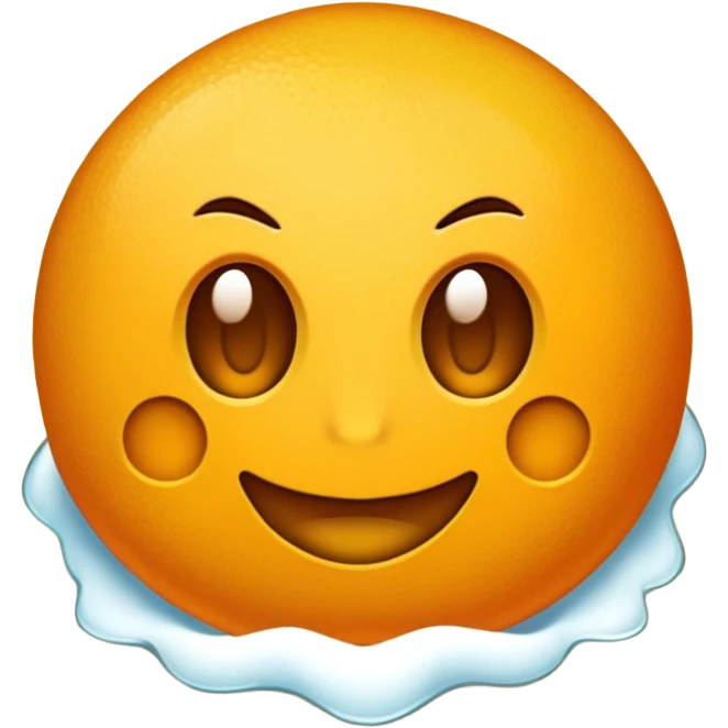 Мандарин играет на скрипке  emoji
