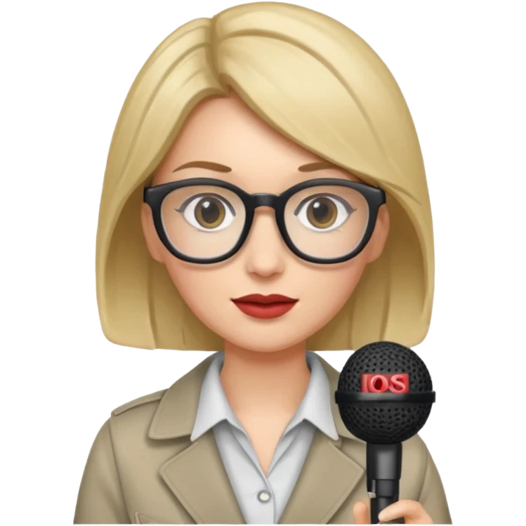 Female journalist emoji