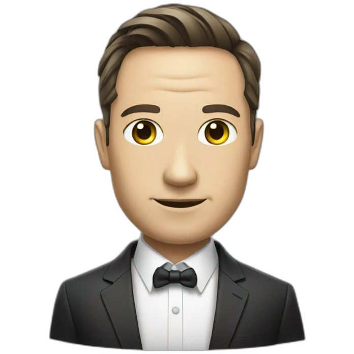 NVIDIA GPU in a suit emoji