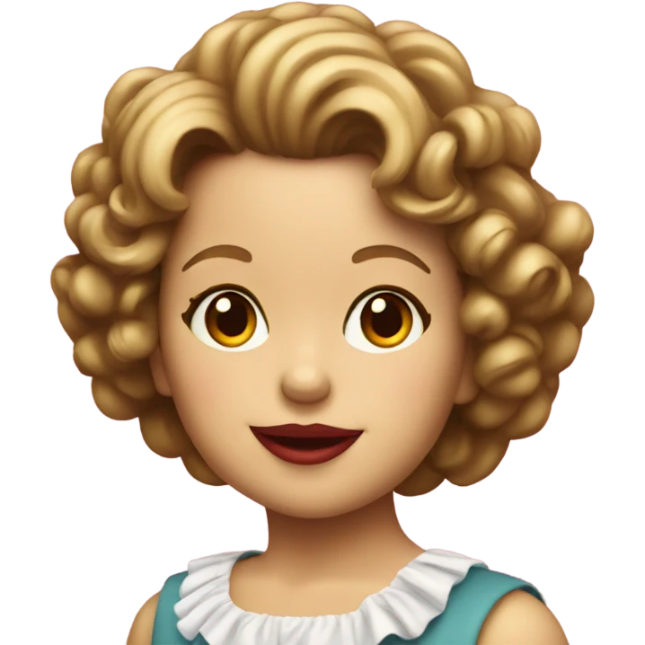shirley temple emoji