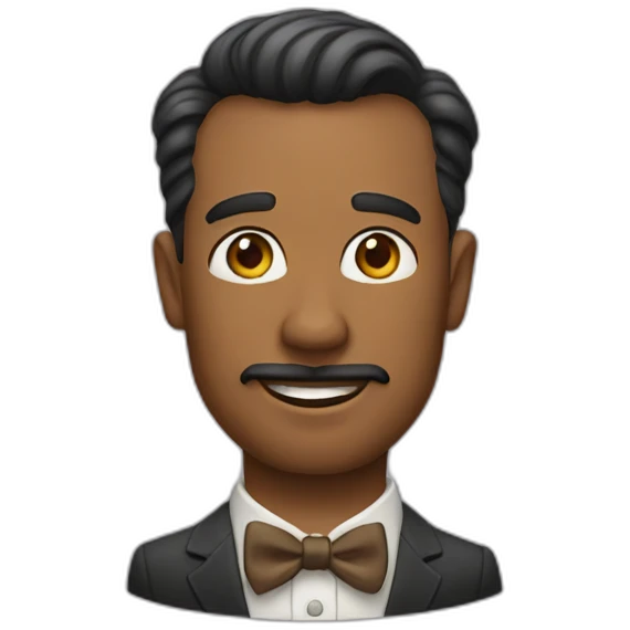 The gentleman from San Francisco emoji