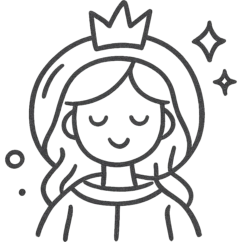 A space princess emoji