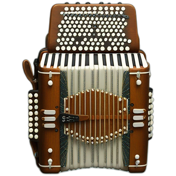 Erlandskian Terminian button Accordion Instrument emoji