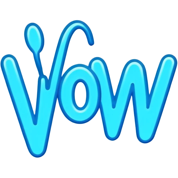 neon sign "wow" emoji
