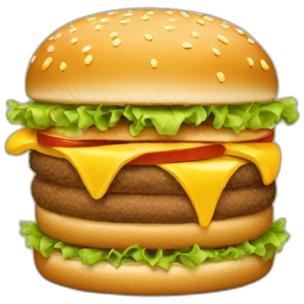 big mac emoji