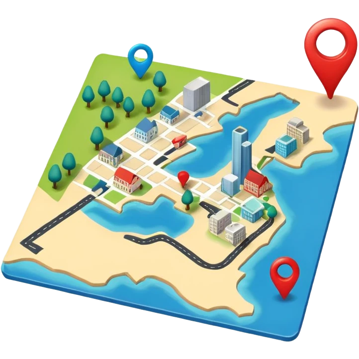 Image of 2d map emoji