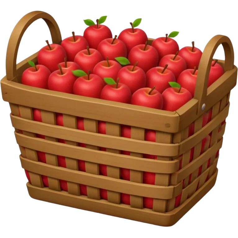 Rectangular Apple Basket emoji