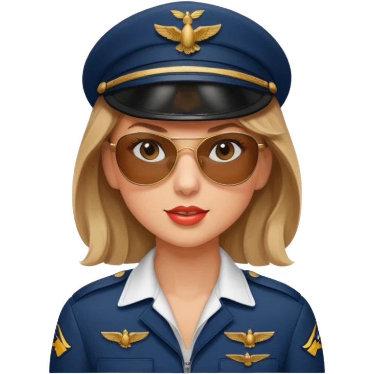 Taylor Swift pilot riding plane emoji