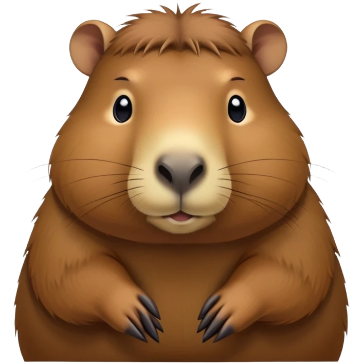 Capybara emoji